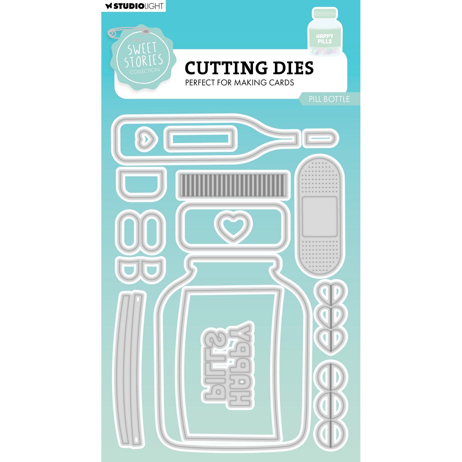 Studio Light • Sweet Stories Cutting Die Pill Bottle