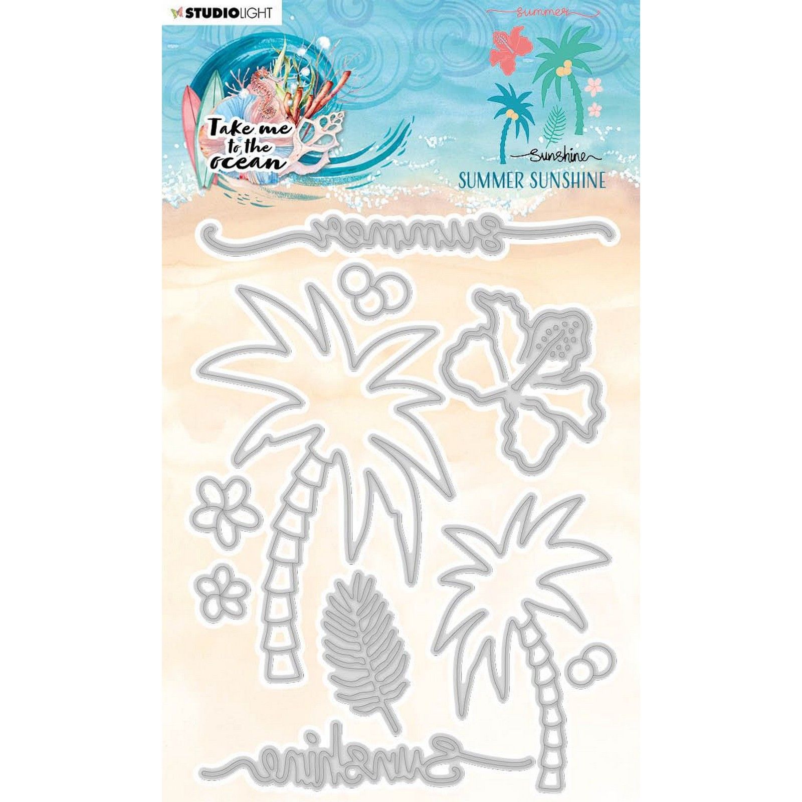 Studio Light • Take Me To The Ocean Cutting Die Summer Sunshine