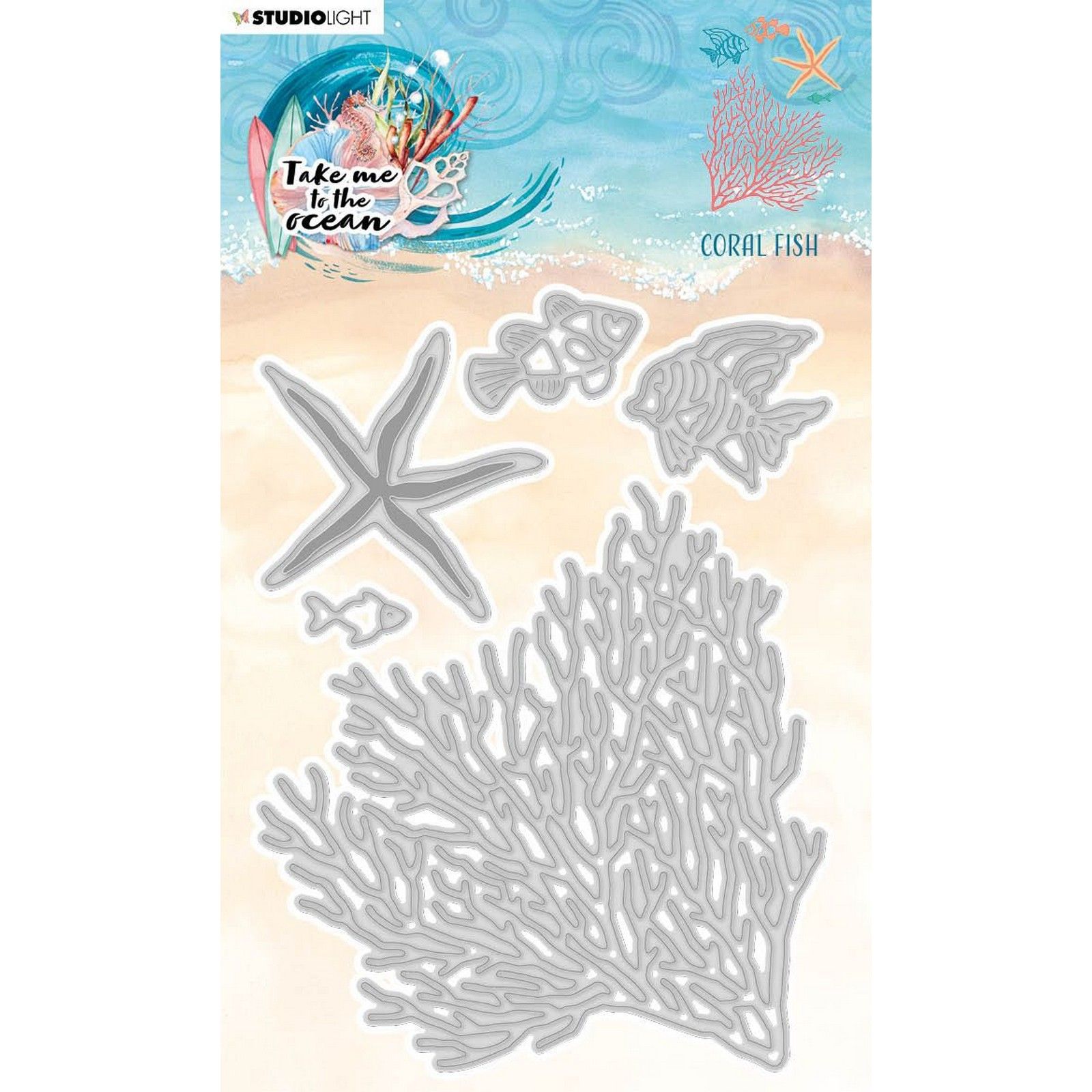 Studio Light • Take Me To The Ocean Cutting Die Coral Fish