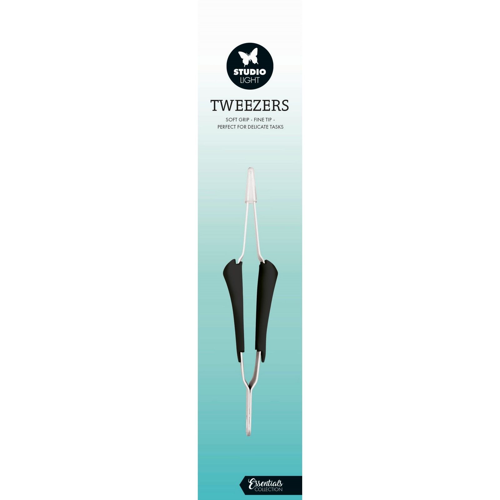 Studio Light • Essentials Tools Tweezer Soft Grip Fine Tip