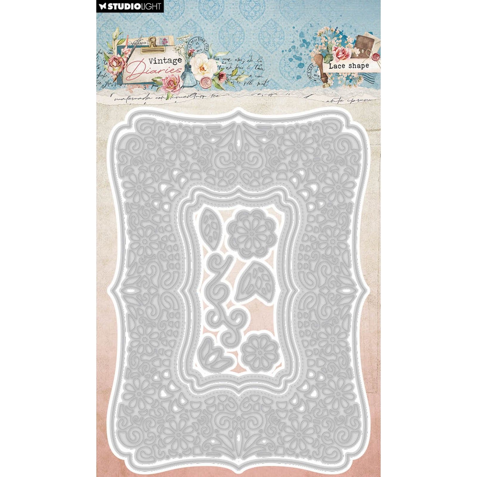 Studio Light • Vintage Diaries Cutting dies Lace shape