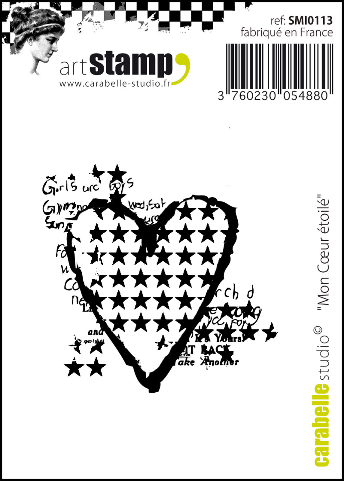 Carabelle Studio • Stamp Mon Coeur Etoile