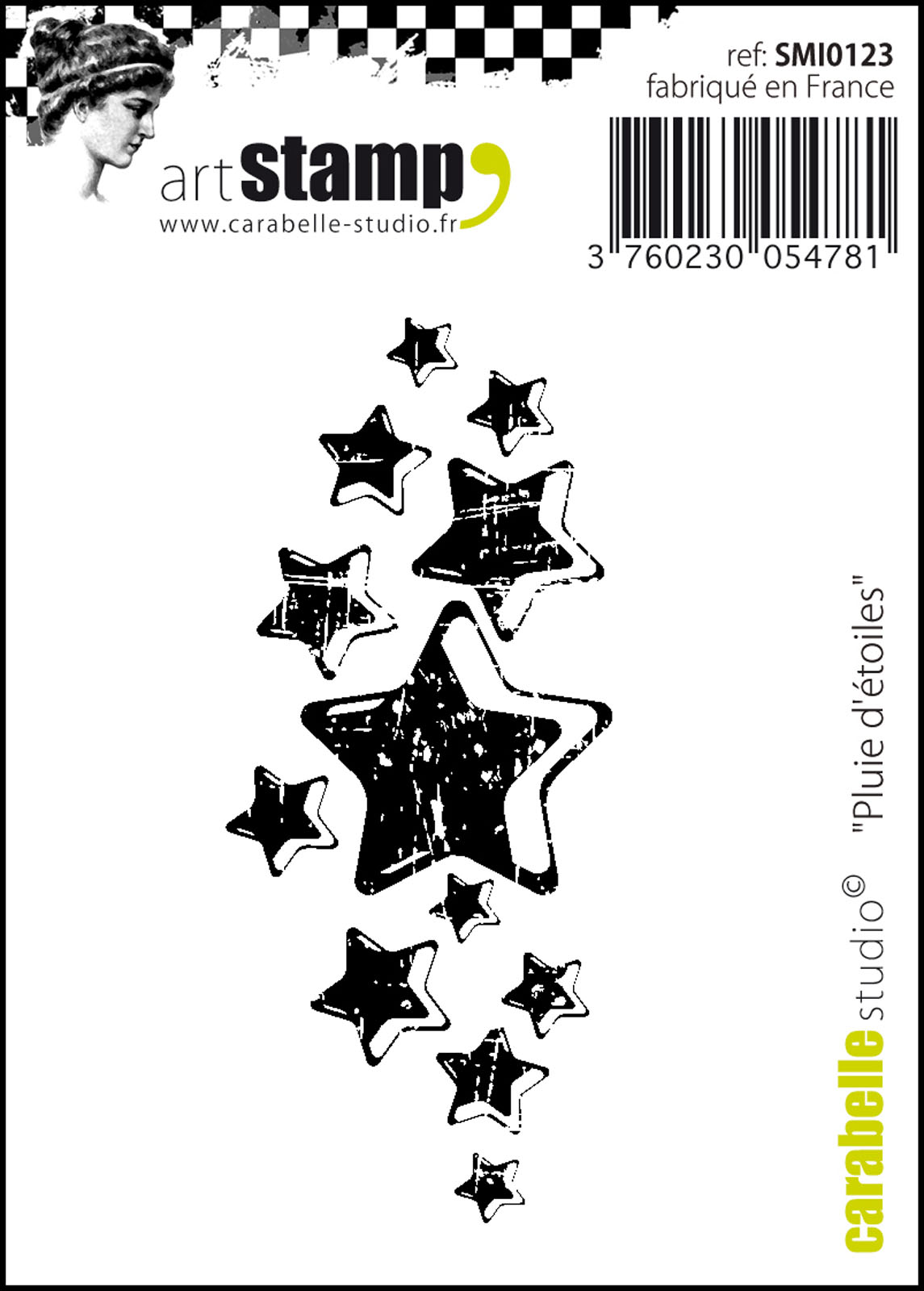 Carabelle Studio • Stamp pluie d'etoiles