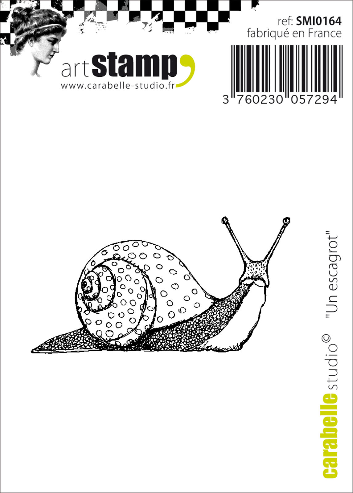 Carabelle Studio • Stamp Mini Un Escargot