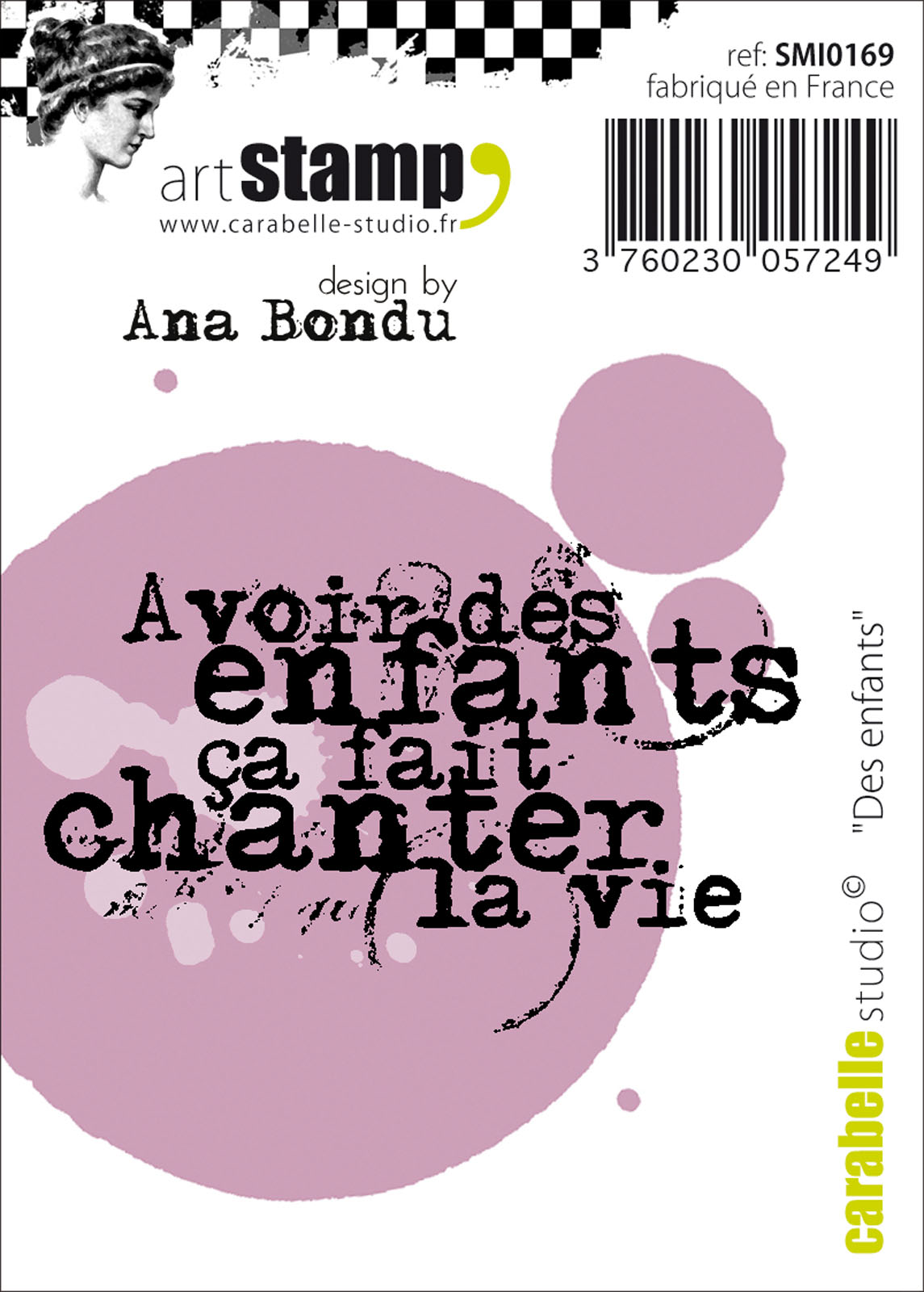 Carabelle Studio • Cling Stamp Mini Des Enfants