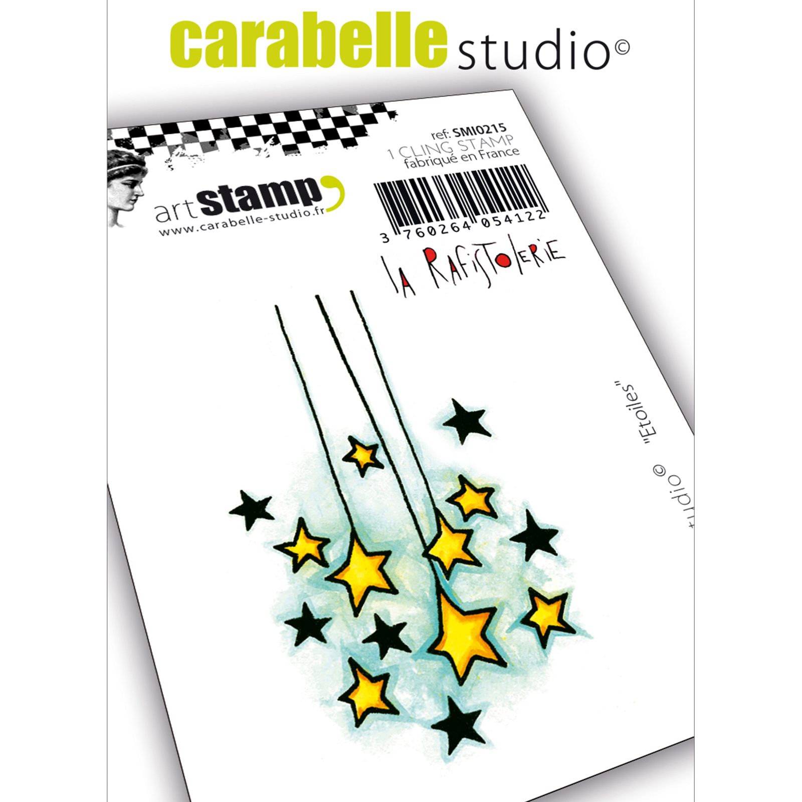 Carabelle Studio • Cling Stamp Etoiles By La Rafistolerie