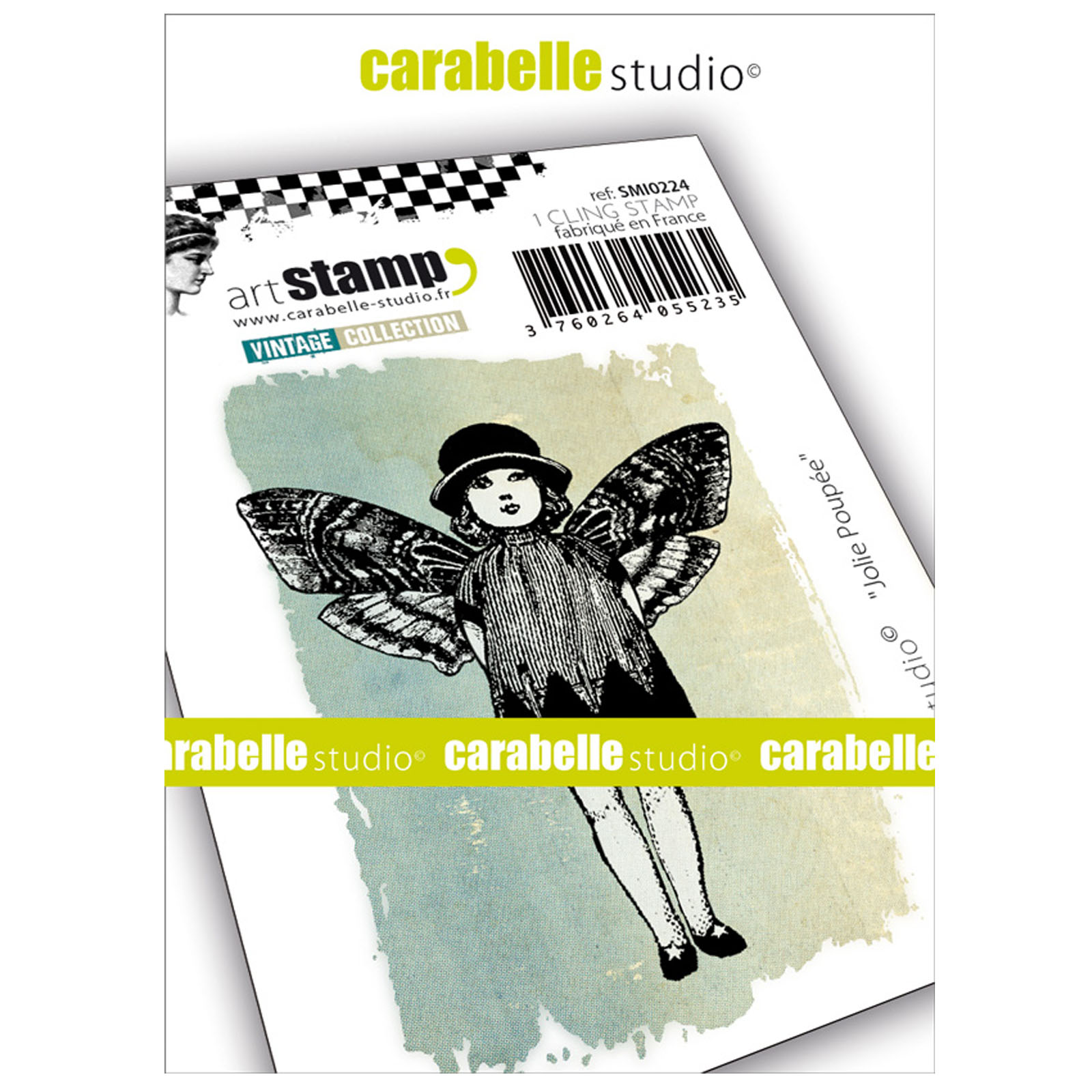Carabelle Studio • Cling Stamp Jolie Poupée