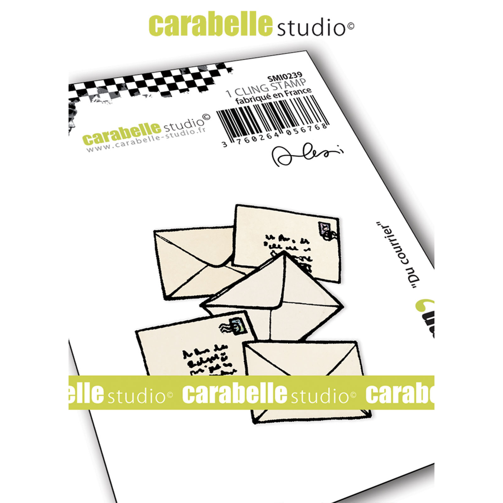 Carabelle Studio • Cling Stamp Du Courrier