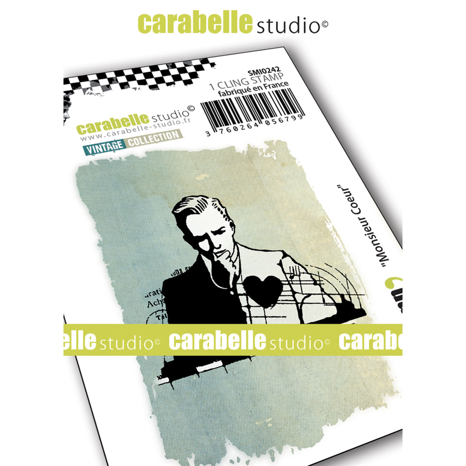 Carabelle Studio • Cling Stamp Monsieur Coeur