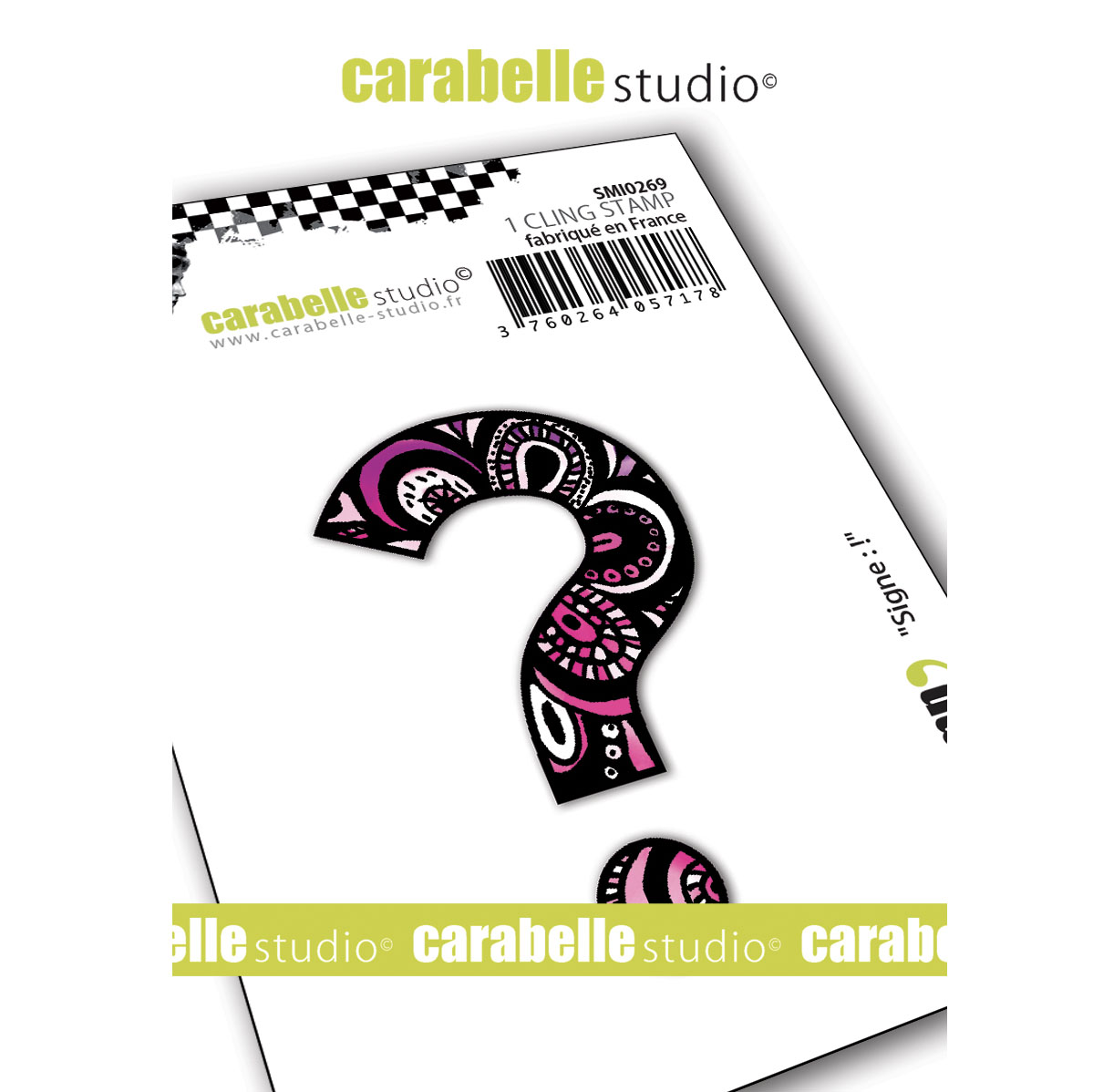 Carabelle Studio • Cling stamp small symbol ?