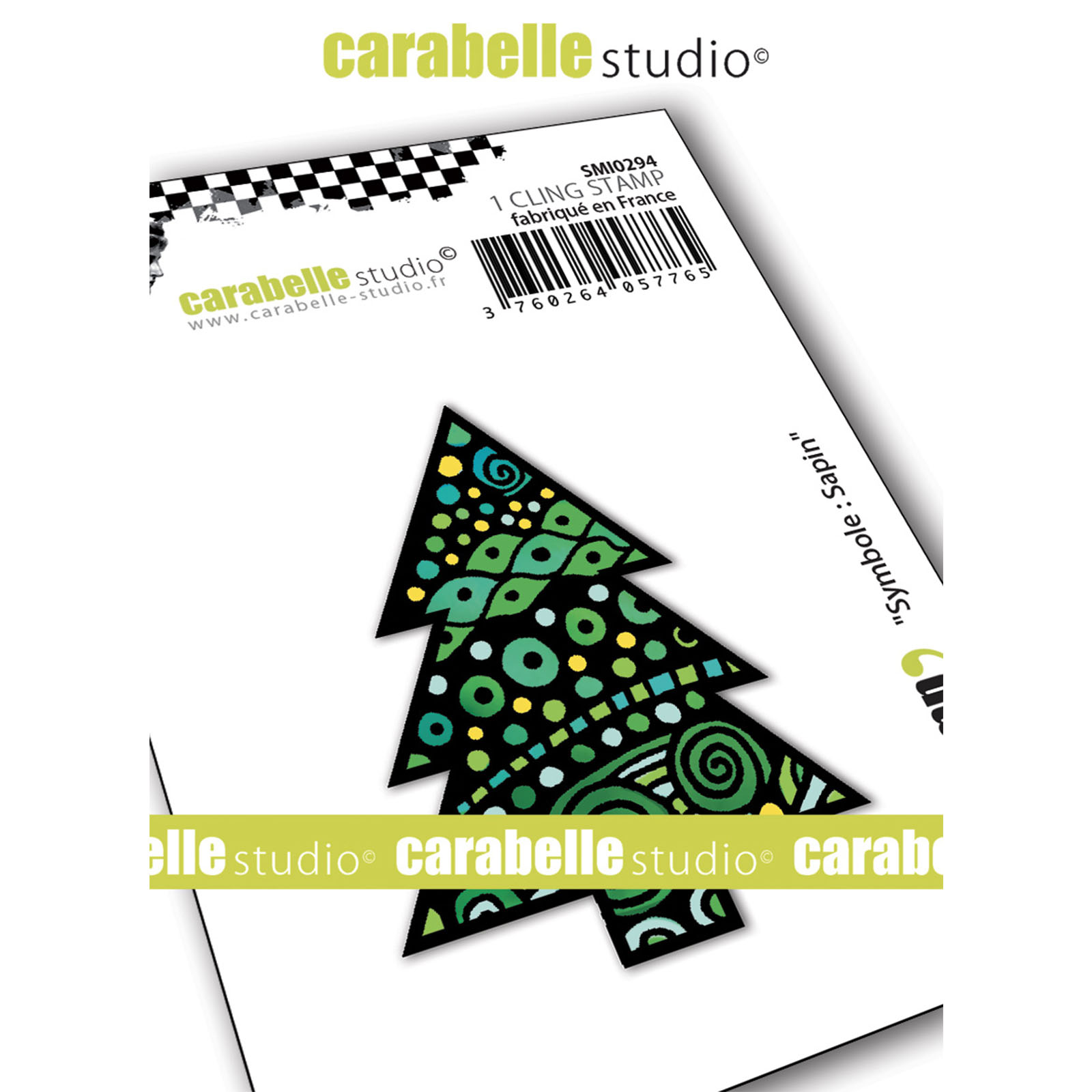 Carabelle Studio • Cling stempel Zilverspar