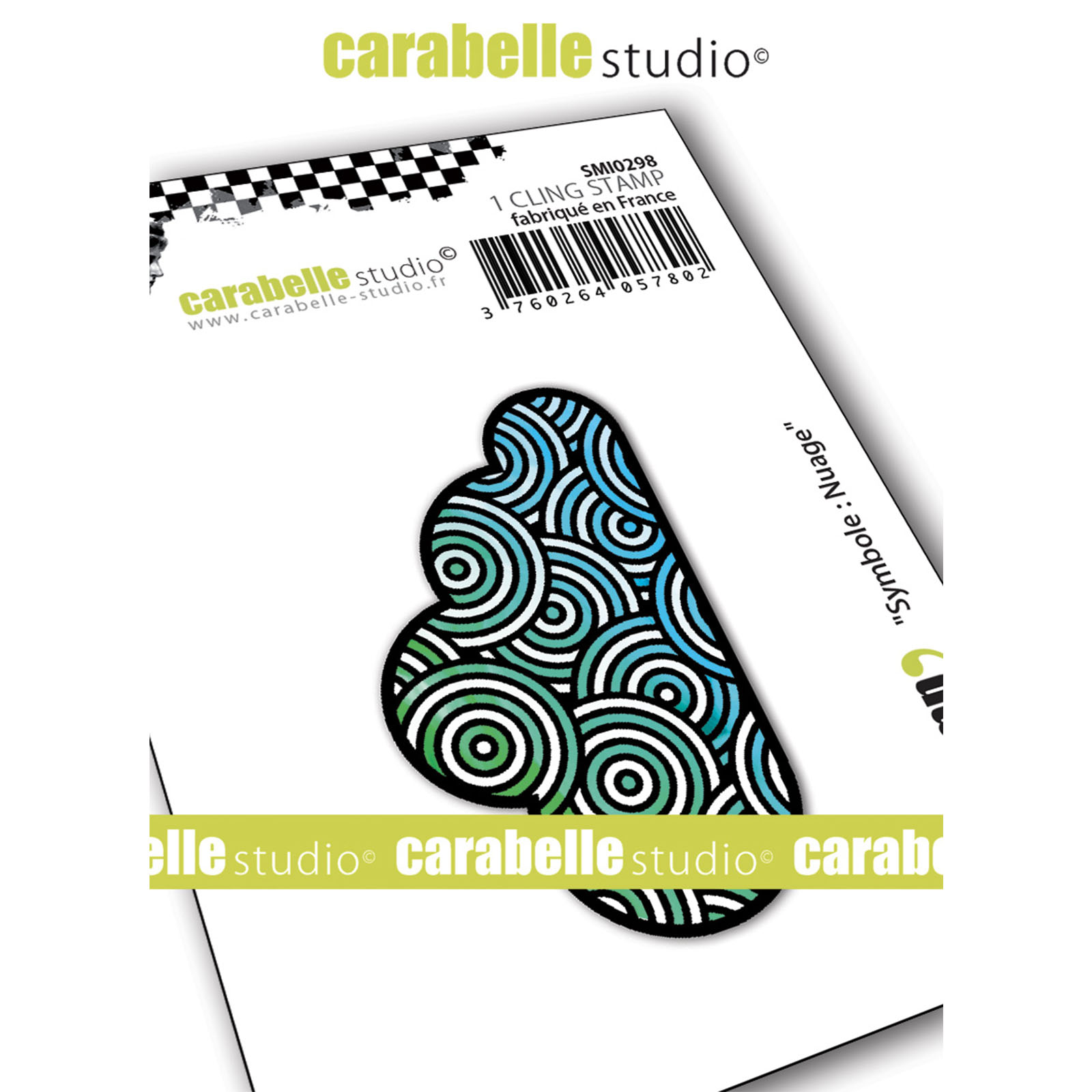 Carabelle Studio • Tampon cling Nuage