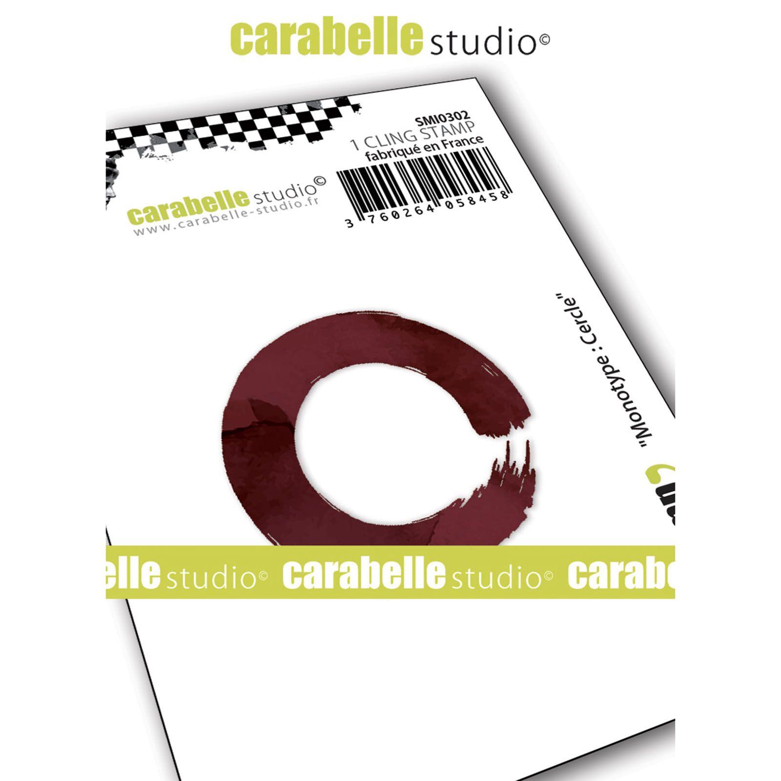 Carabelle Studio • Cling stamp kleine monotype Cirkel