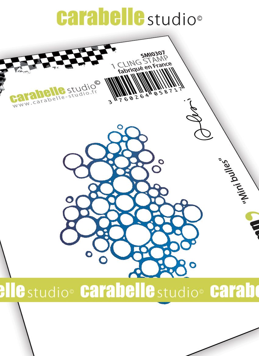 Carabelle Studio • Cling stamp small Mini Bulles