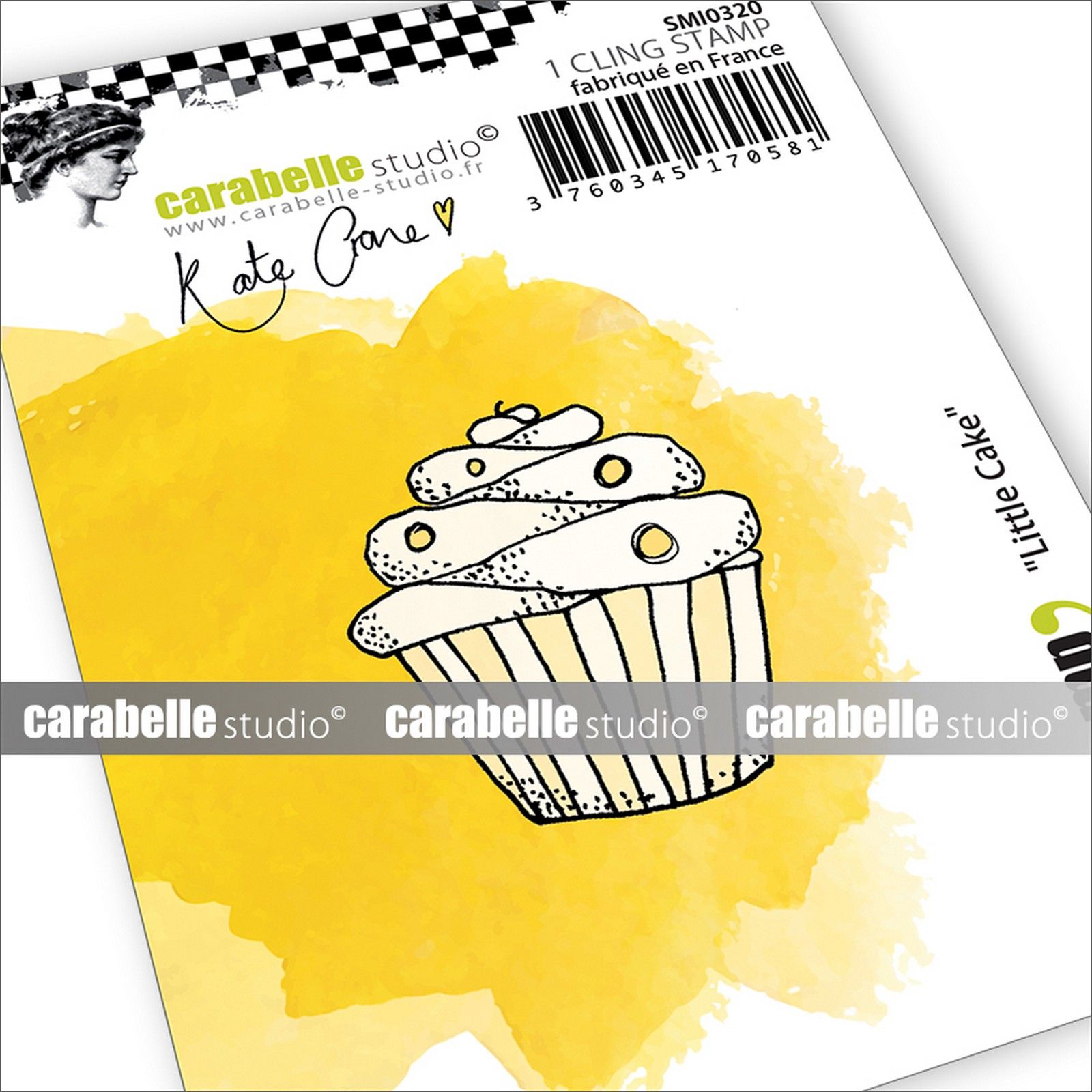 Carabelle Studio • Cling Stamps Small Little Cake