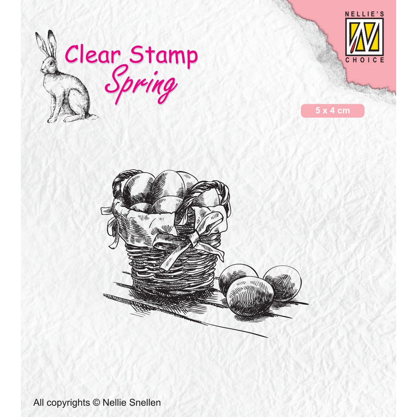 Nellie's Choice • Spring Silikonenstempeln Easter-Eggs