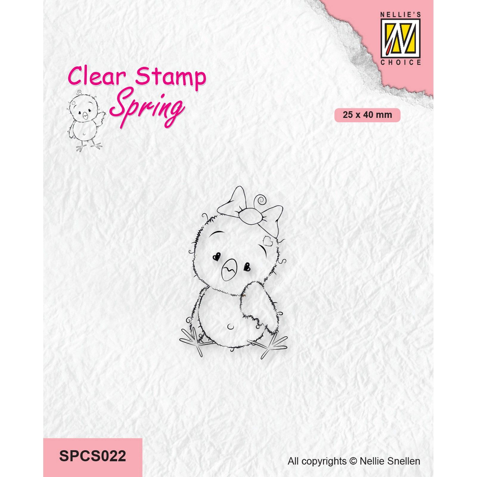 Nellie's Choice • Spring Chickies Clear Stamps Beauty