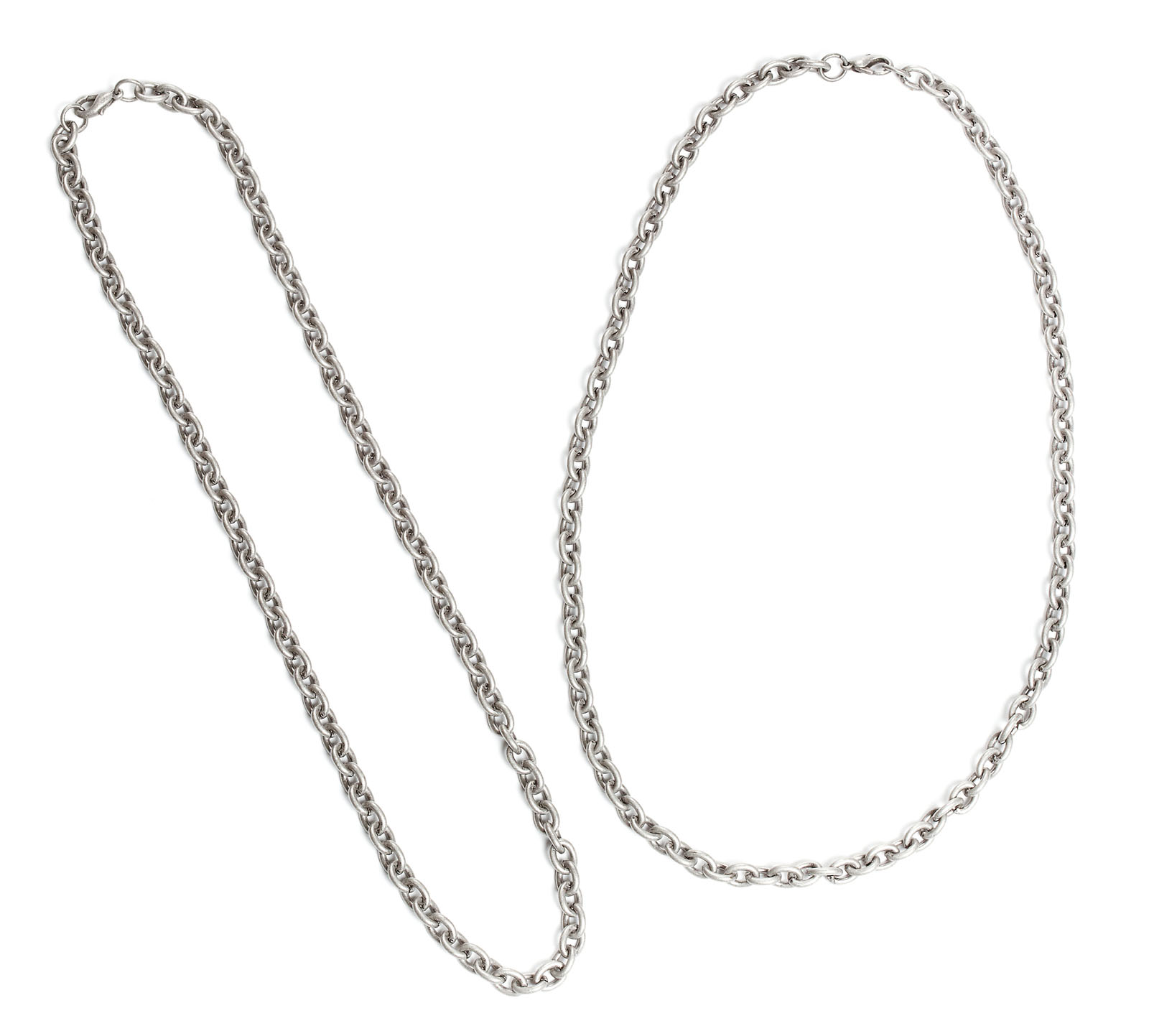 Darice • Signed sealed remembered cable chain 457mm ant. Silver