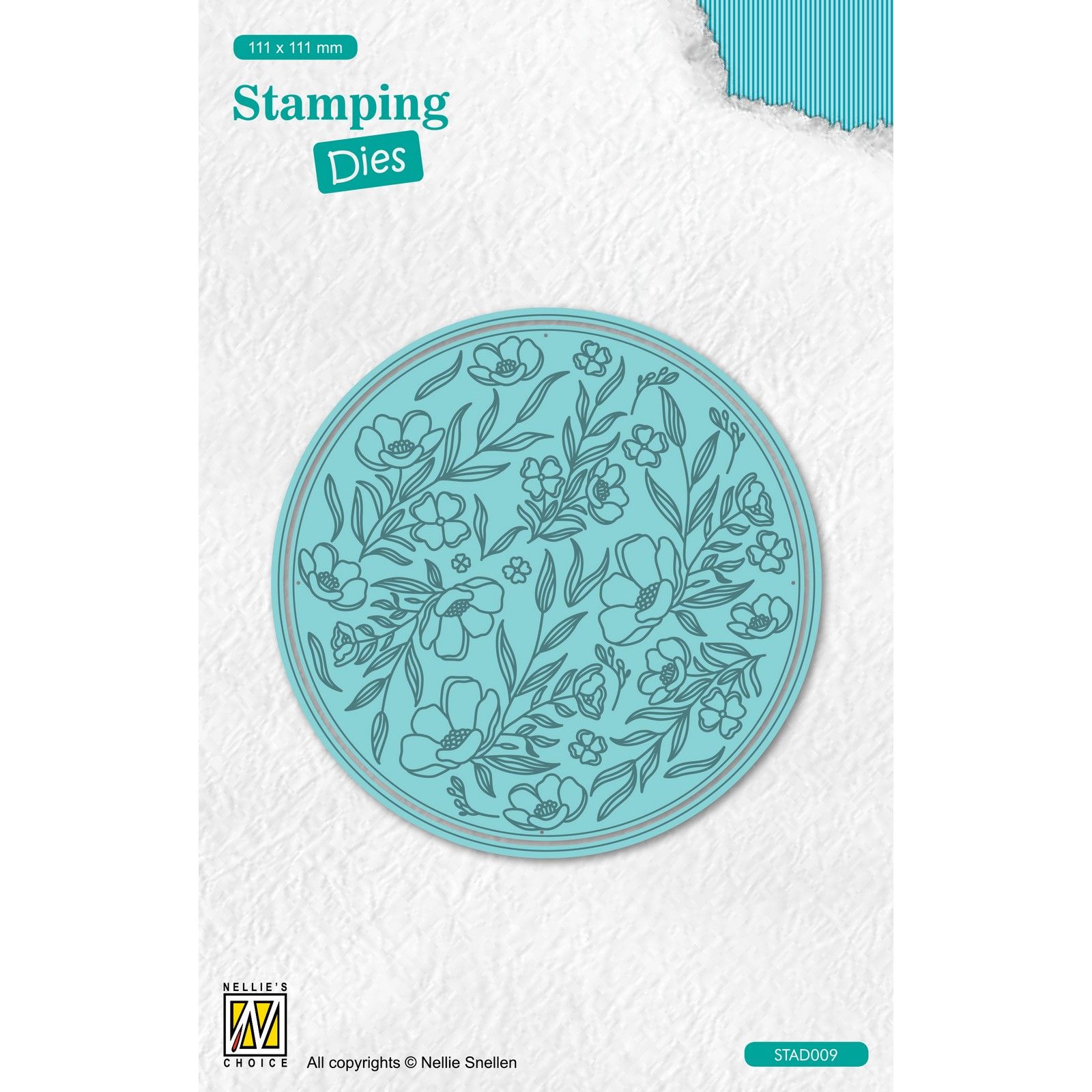 Nellie's Choice • Stamping Dies Round Flowers