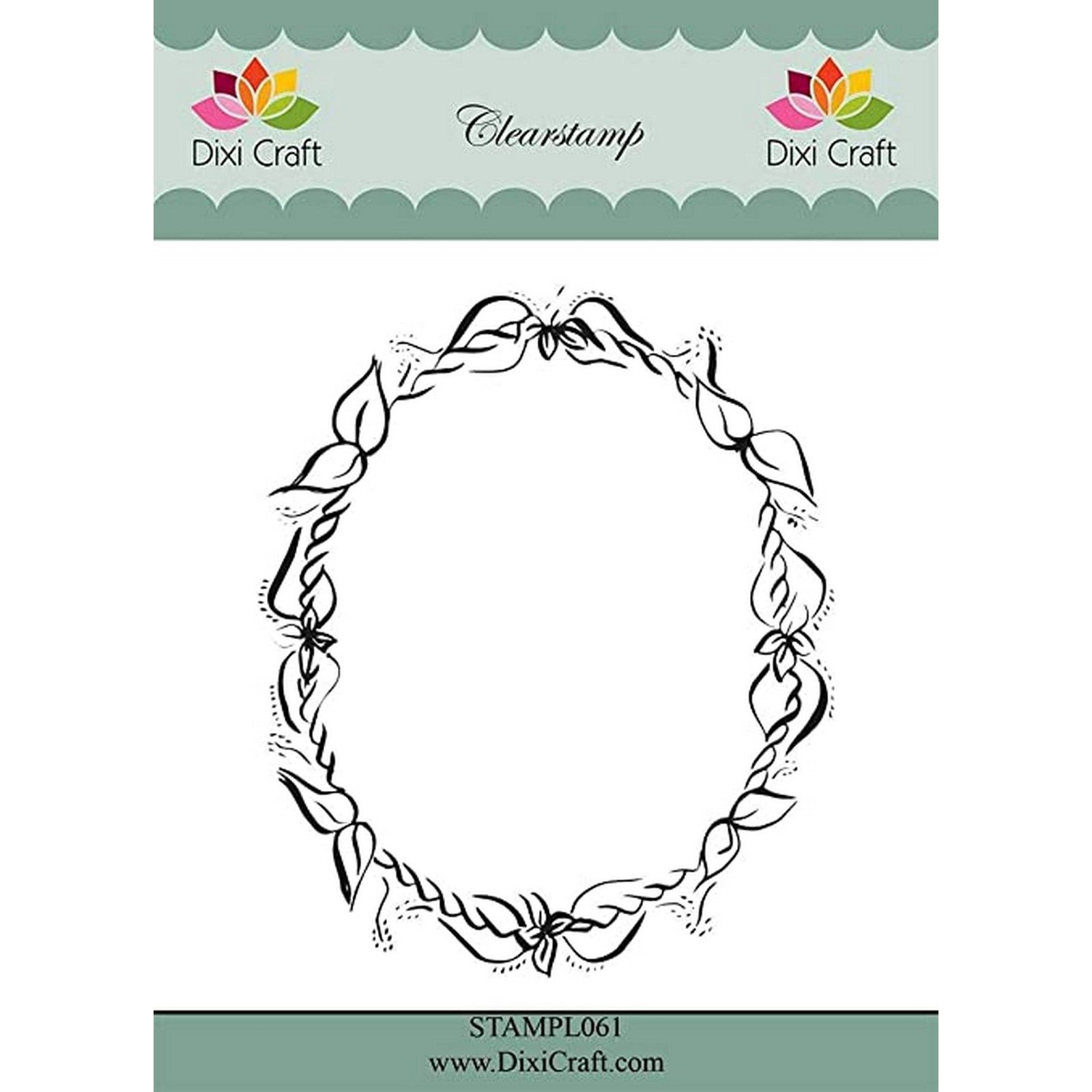 Dixi Craft • Clear Stamp Flowerframe