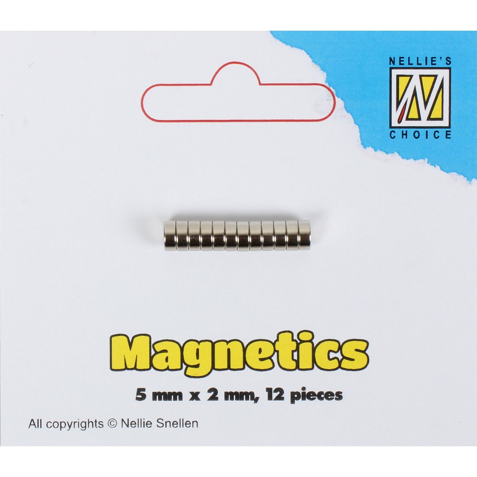 Nellie's Choice • Magnets 5x2mm 12pcs/pkg