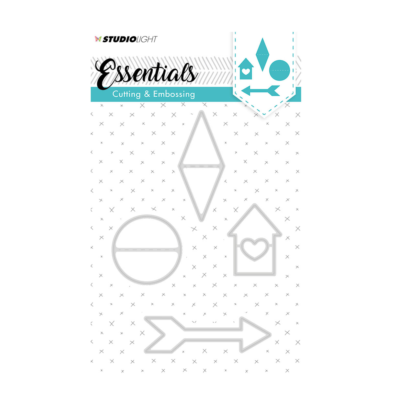 Studio Light • Essentials embossing die cut Nr.142