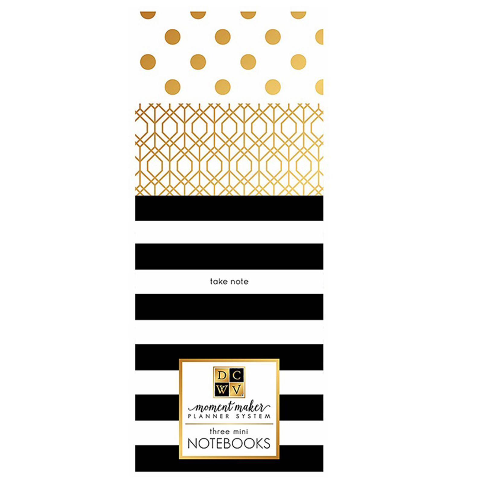 DCWV • Designer notebook planner mini x3