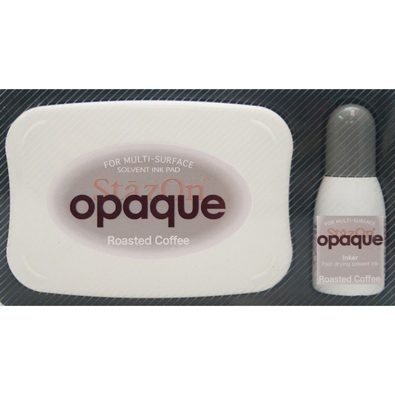Tsukineko • StazOn Opaque Ink Pad Roasted Coffee