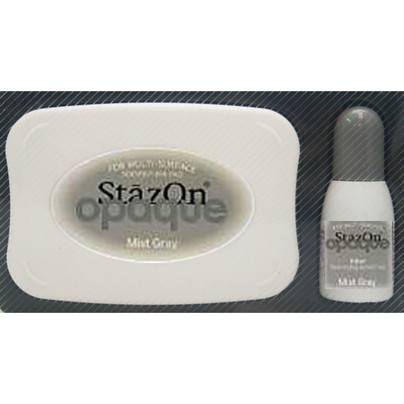 Tsukineko • StazOn Opaque Ink Pad Mist Gray