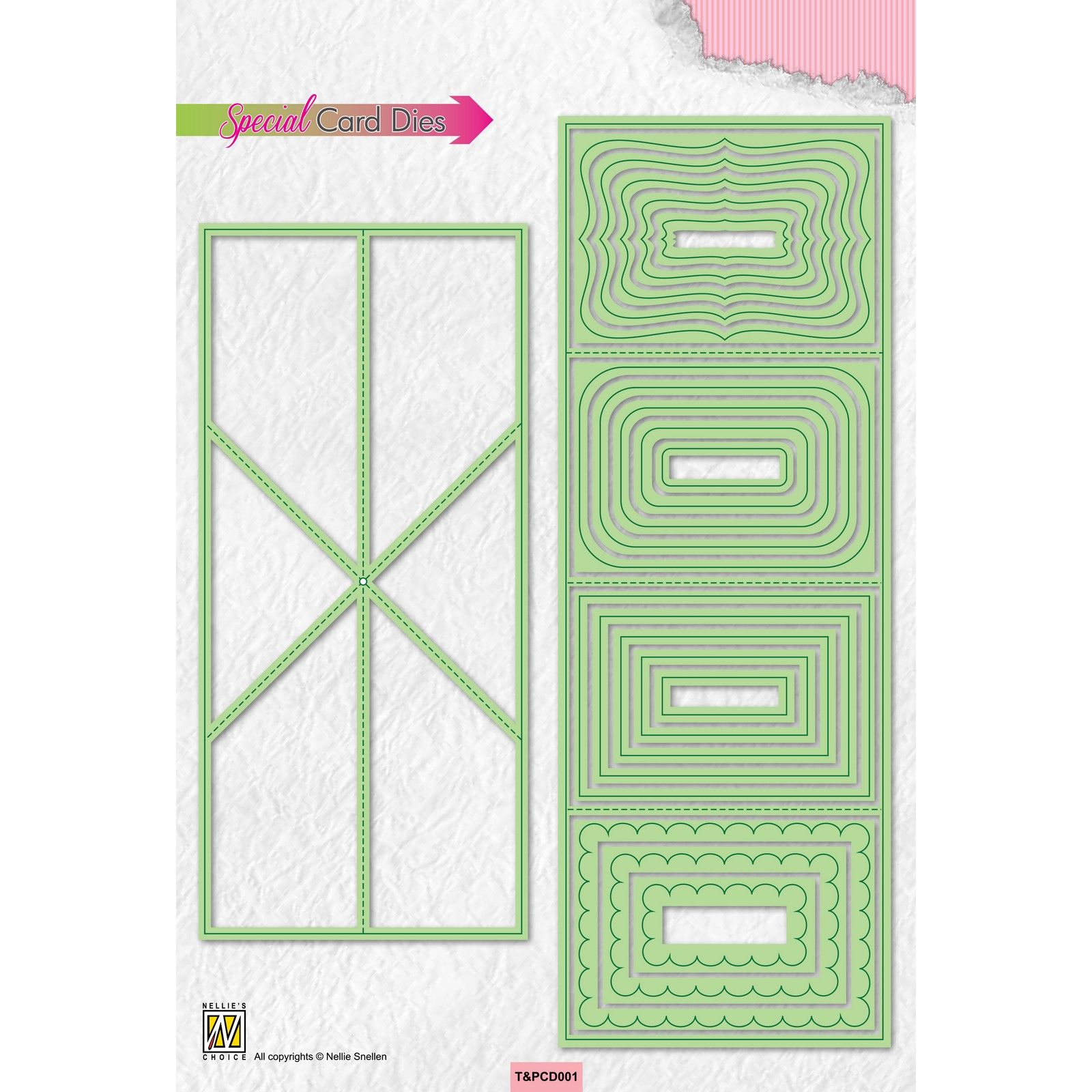 Nellie's Choice • Special Card Dies Twist & Pop
