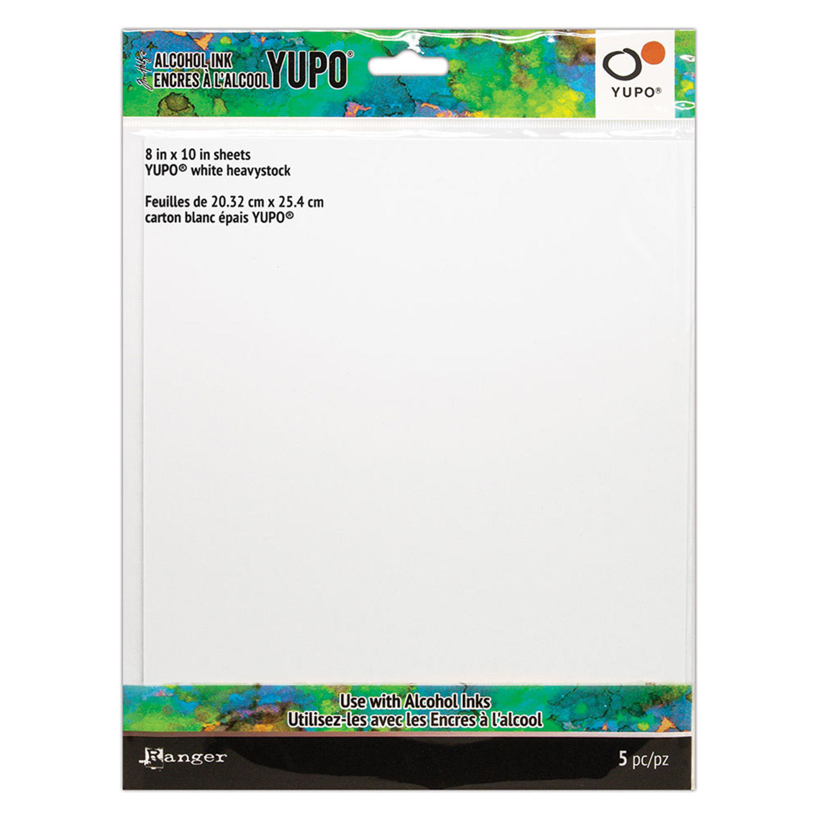 Ranger • Tim Holtz alcohol ink Yupo Heavystock White