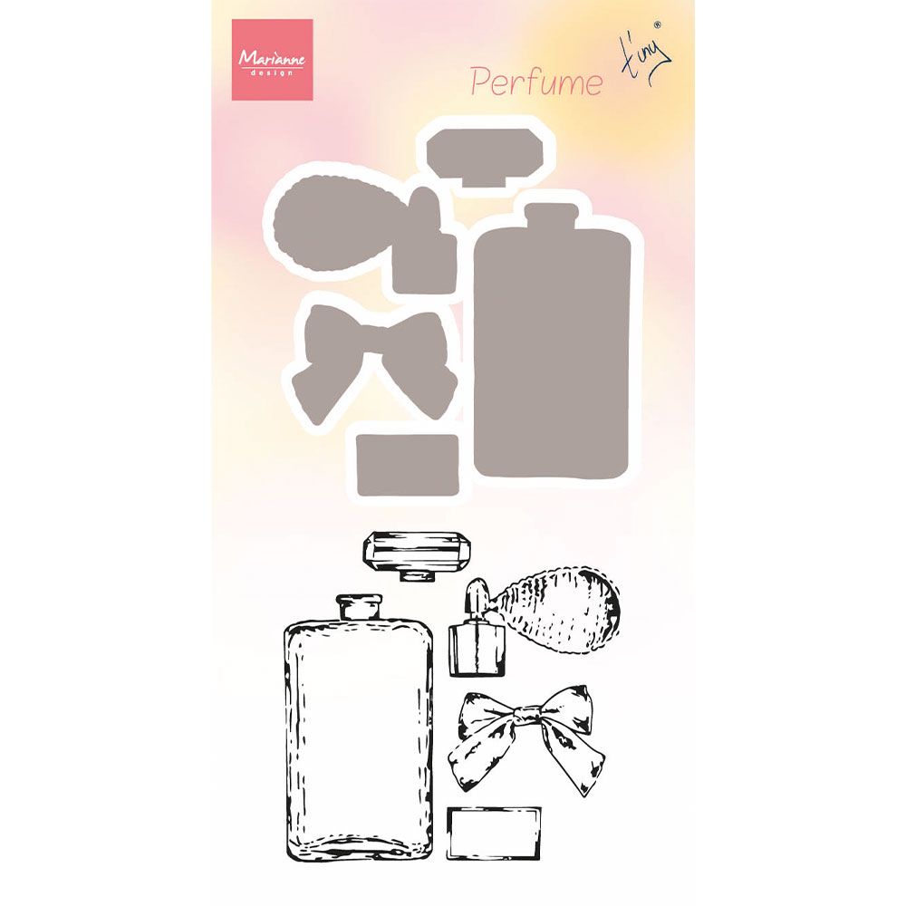 Marianne Design • Clear stamps Tiny's parfum