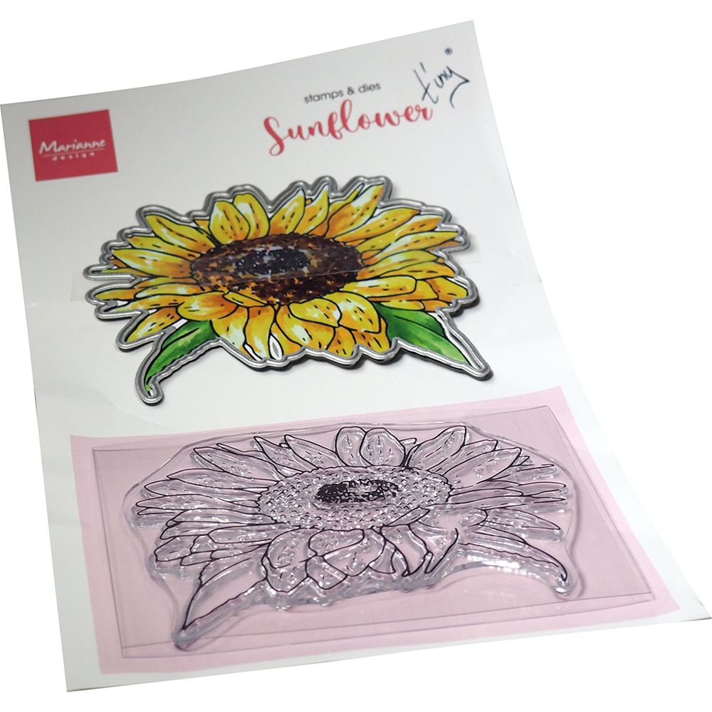 Marianne Design • Clear Stamps Tiny's Flowers - Sunflower