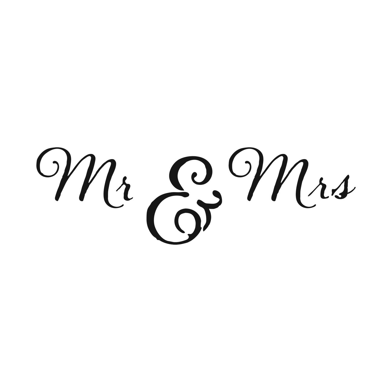 The Crafter's Workshop • template 16,5x6" Mr & Mrs