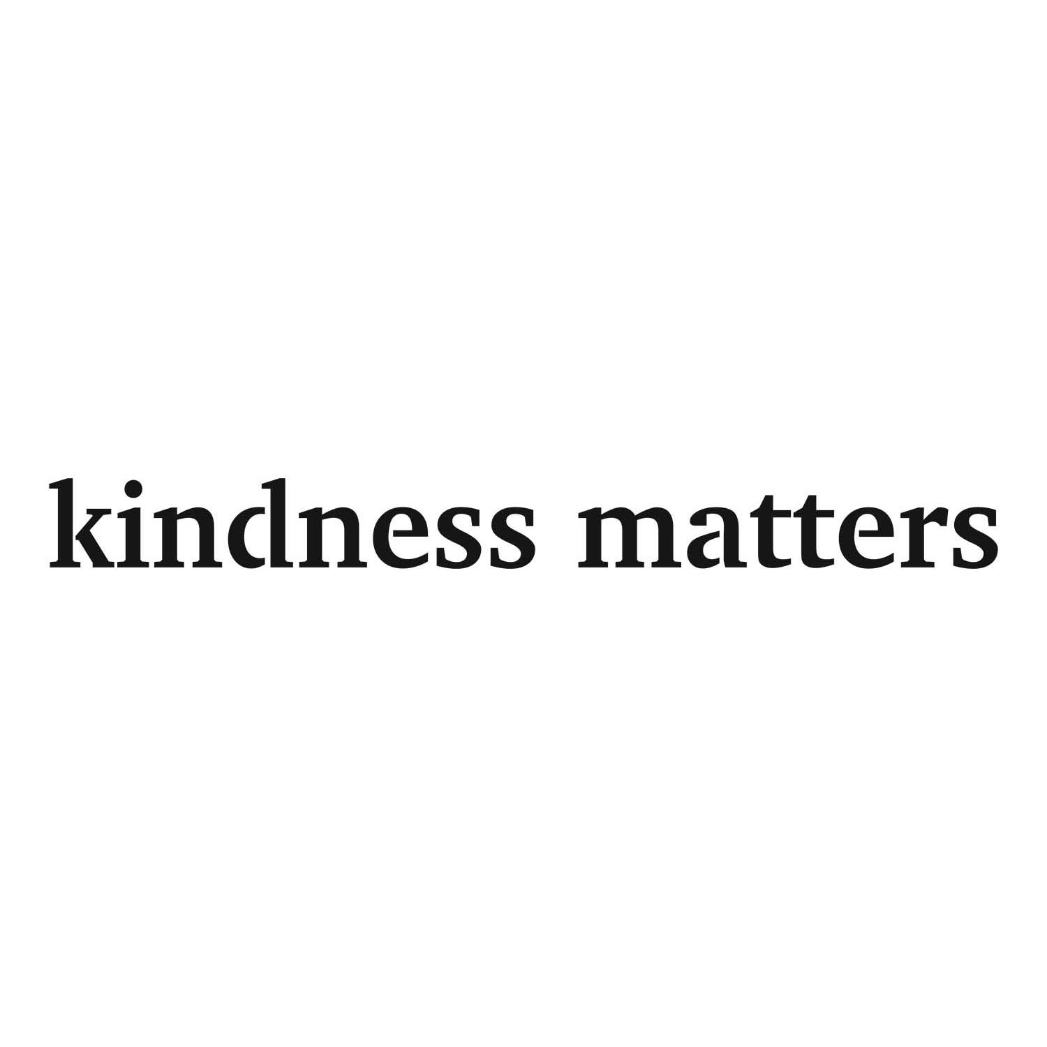 The Crafter's Workshop • template 16,5x6" kindness matters