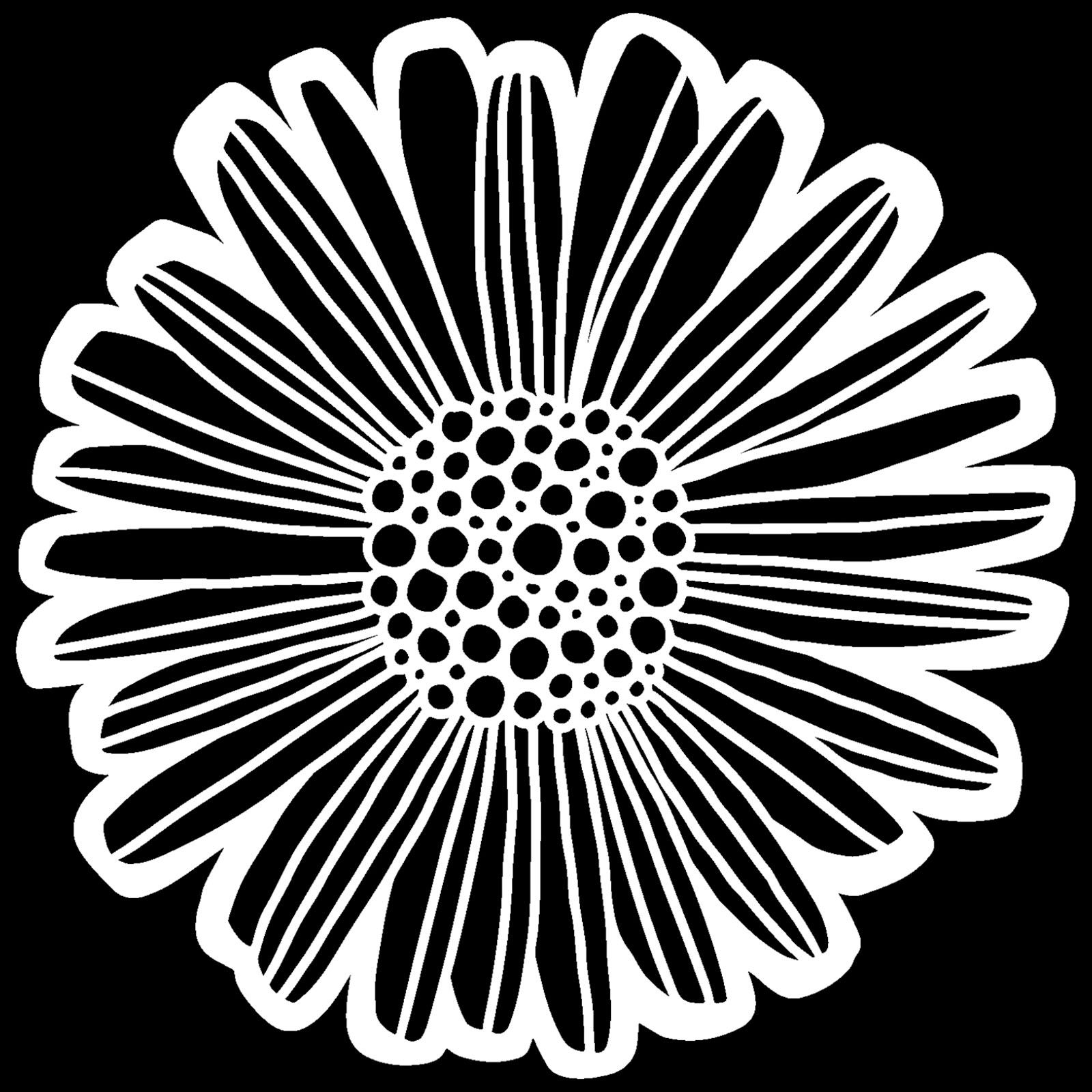 The Crafter's Workshop • Stencil Felicia daisy 12x12