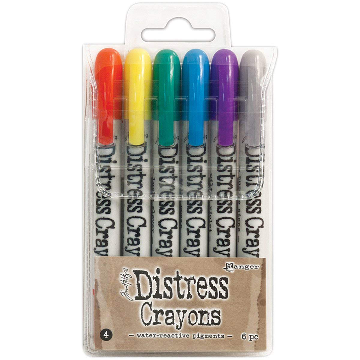 Ranger • Tim Holtz Distress Crayons Set 4 6uds