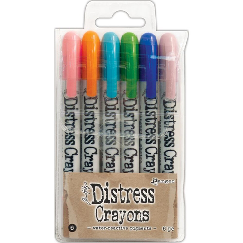 Ranger • Tim Holtz Distress Crayons Set 6 6pcs