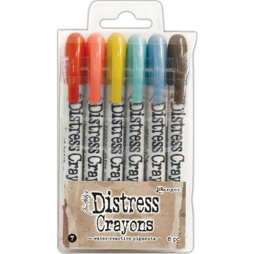 Ranger • Tim Holtz Distress Crayons Set 7 6uds