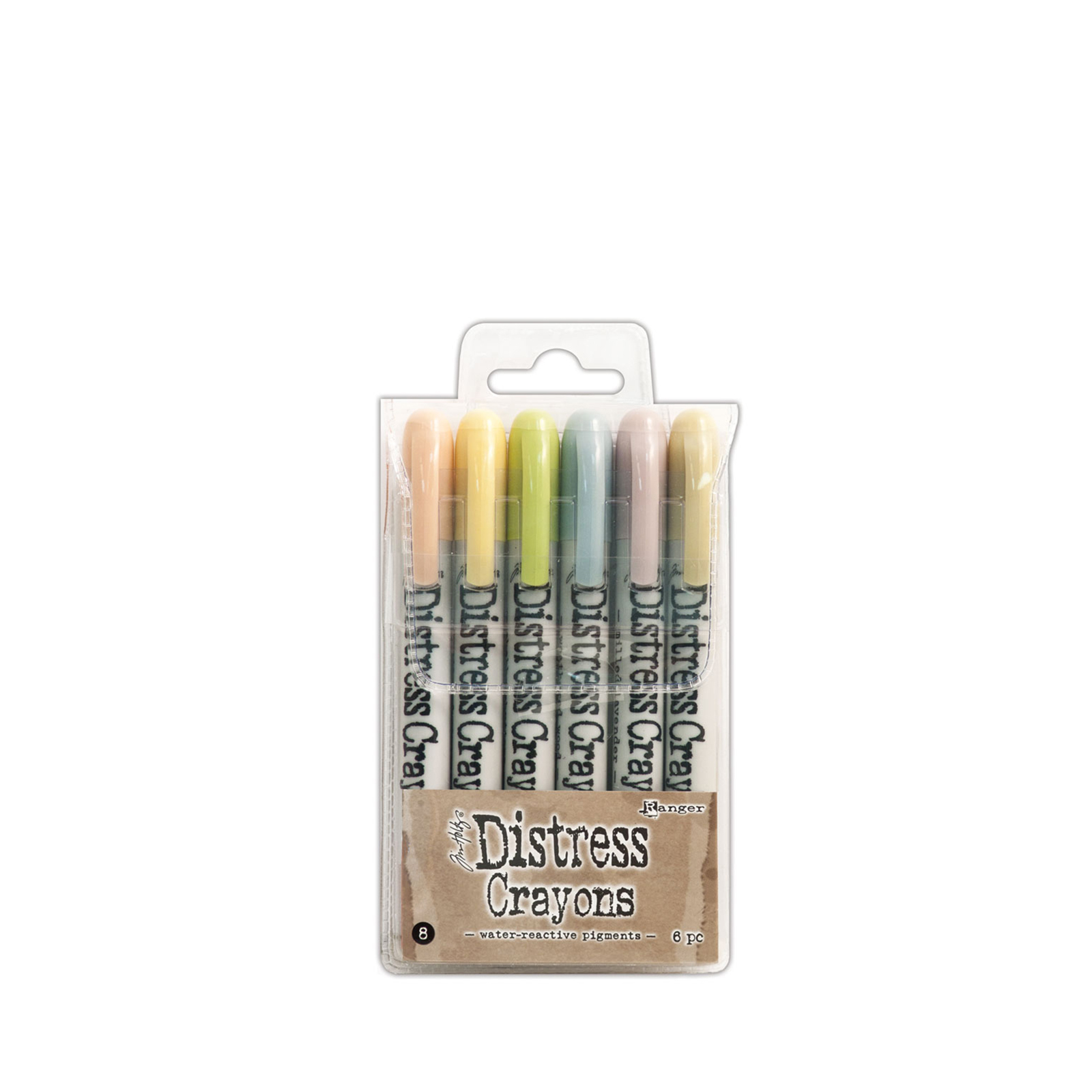 Ranger • Tim Holtz Distress Crayons Set 8 6uds