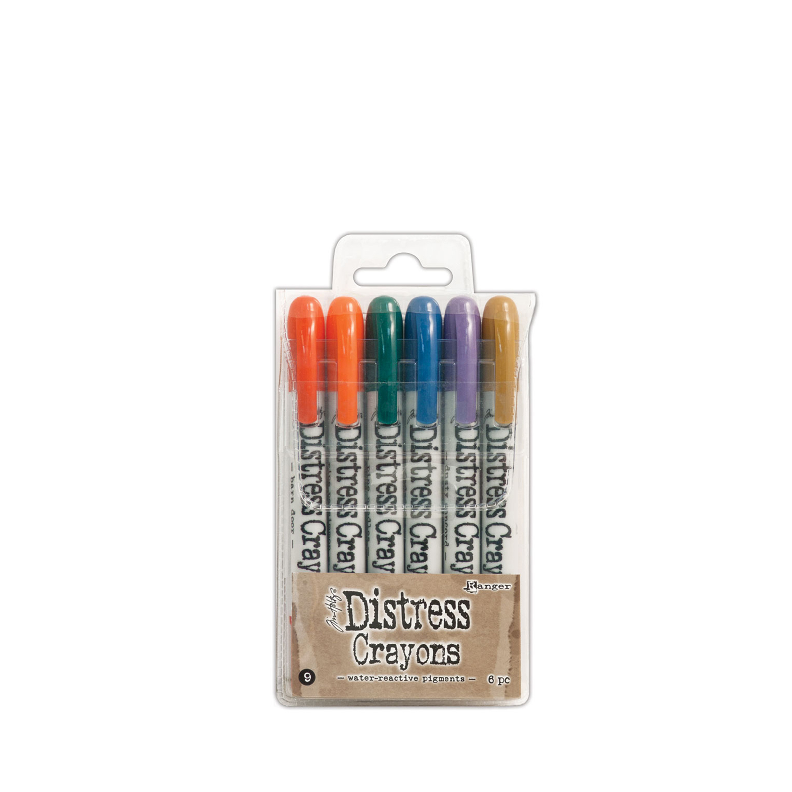 Ranger • Tim Holtz Distress Crayons Set 9 6uds