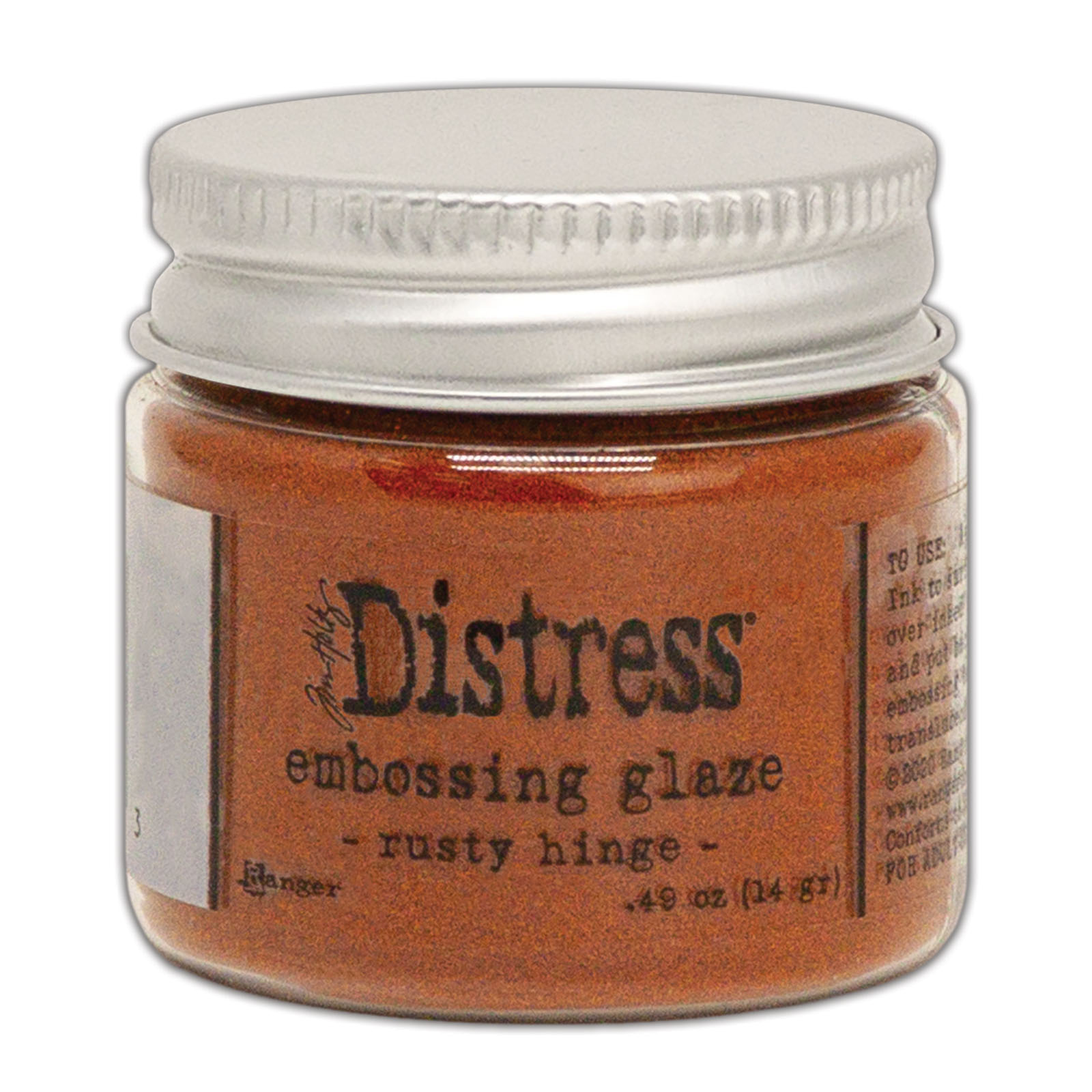 Ranger • Distress embossing glaze Rusty hinge