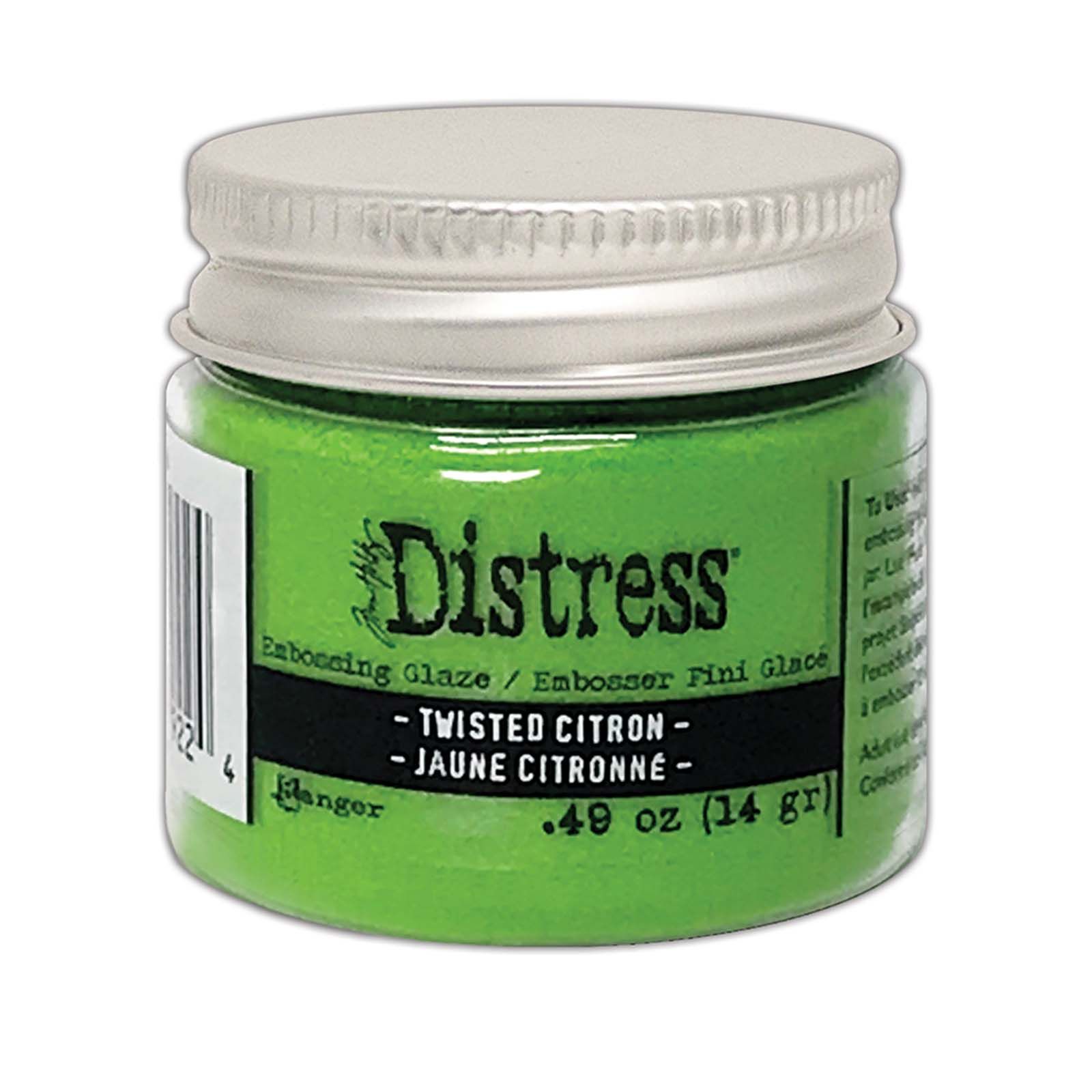 Ranger • Distress embossing glaze Twisted citron