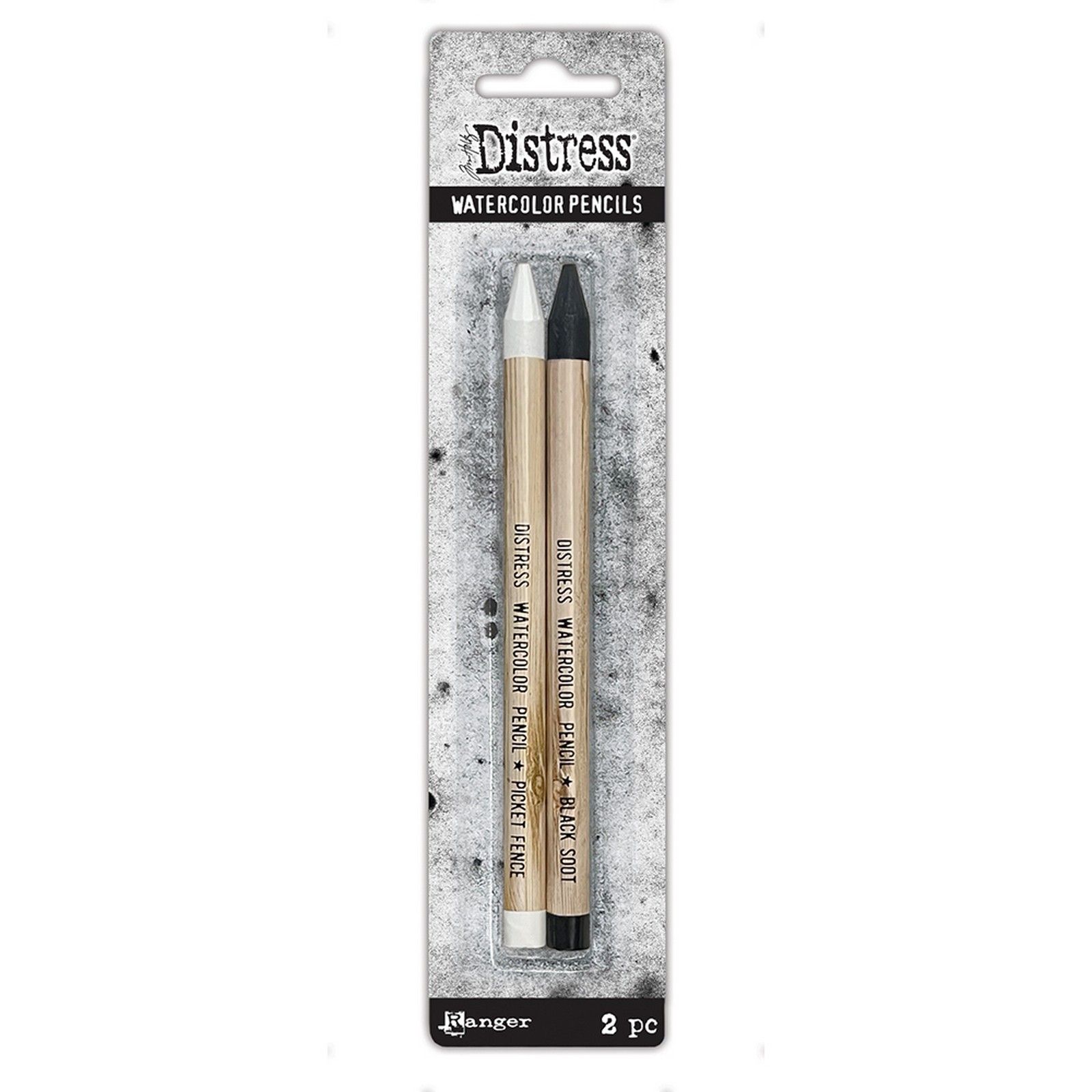 Ranger • Watercolor Pencil Picketfence & Black Soot
