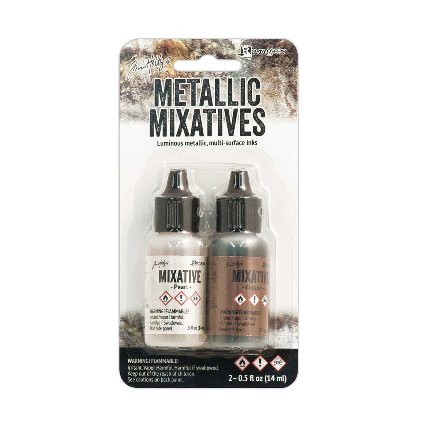 Ranger • Tim Holtz Mixatives Pearl & Copper 14ml