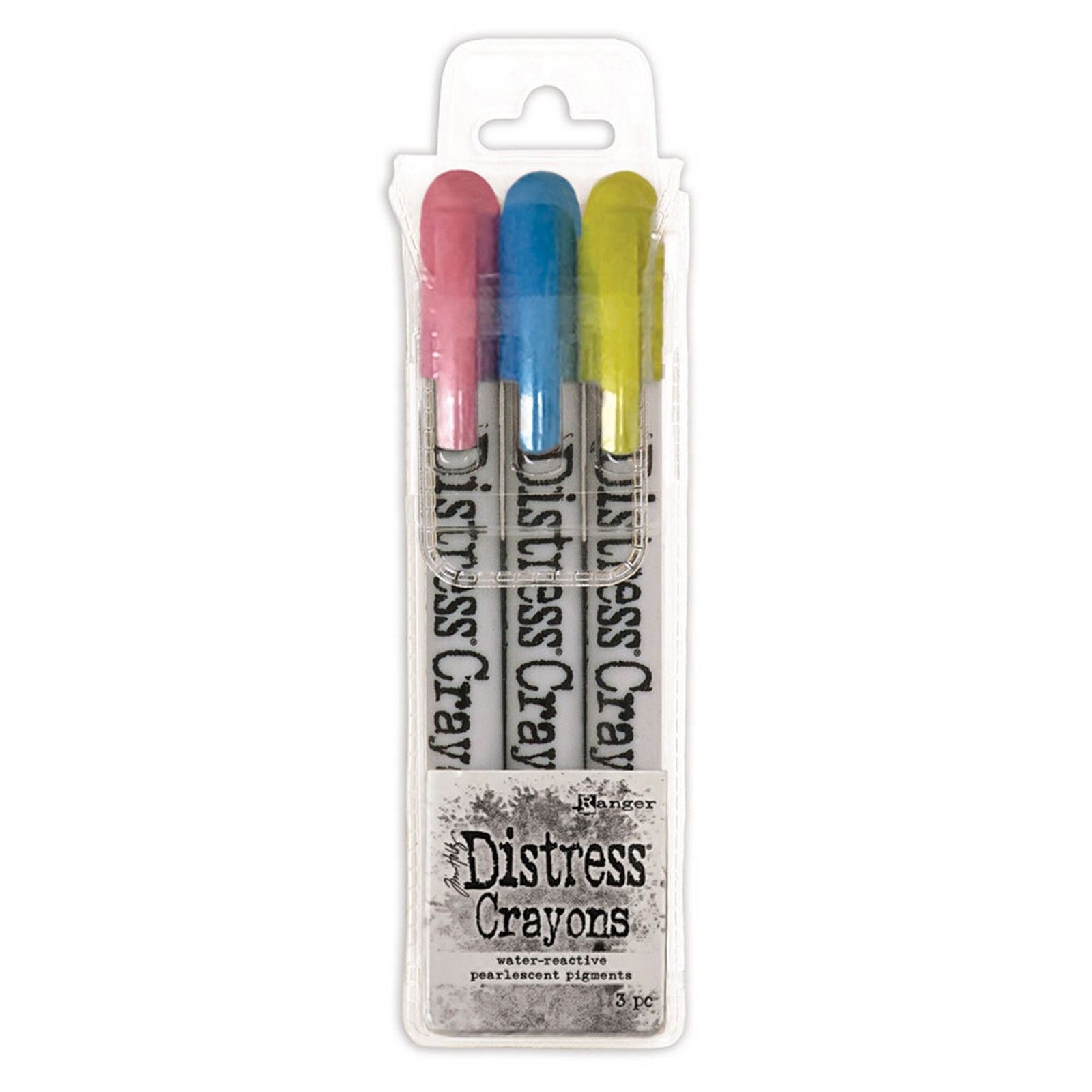 Ranger • Tim Holtz Distress Crayons Holiday Pearlescent Set 2 3pcs