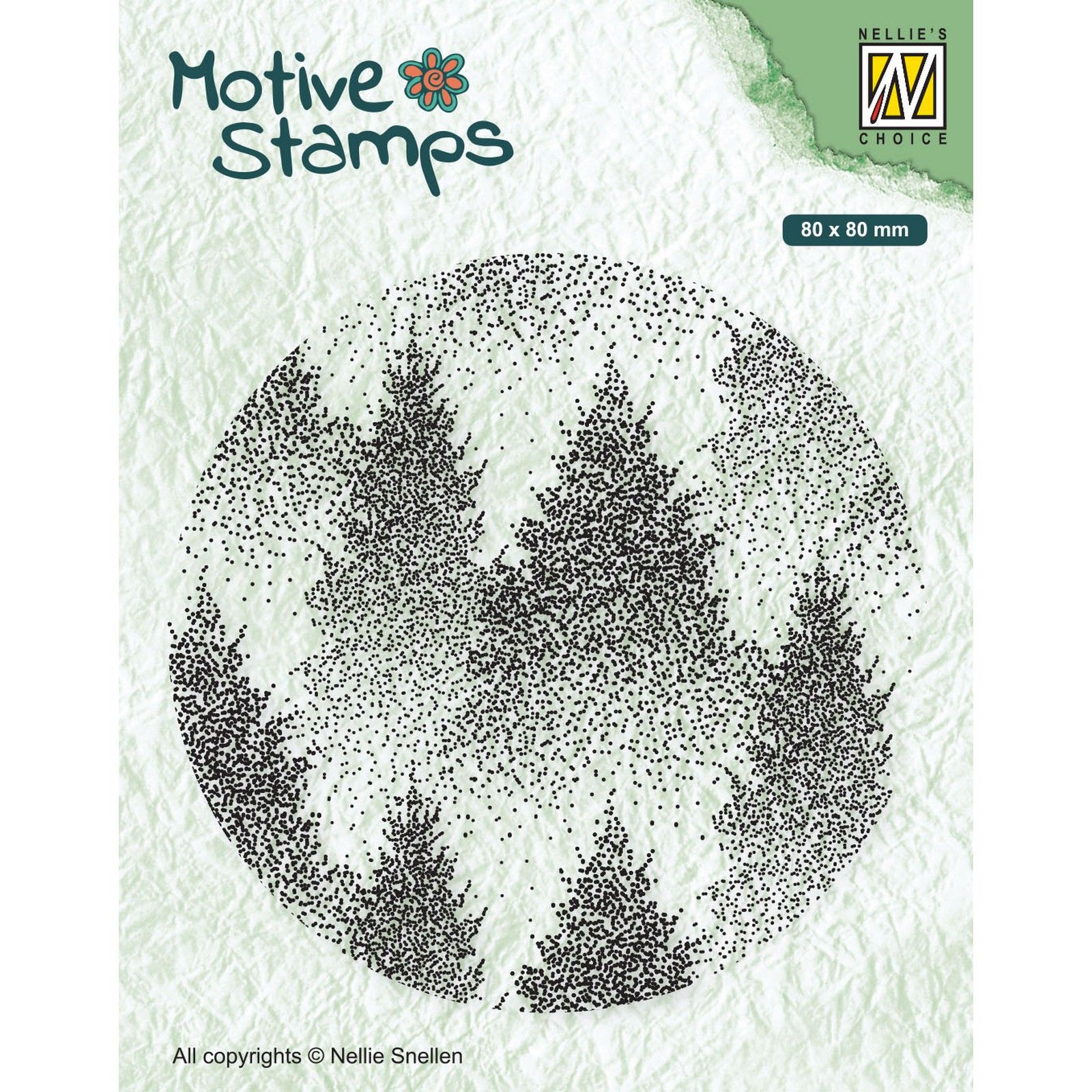 Nellie's Choice • Motive Clear Stempels Misty Forest