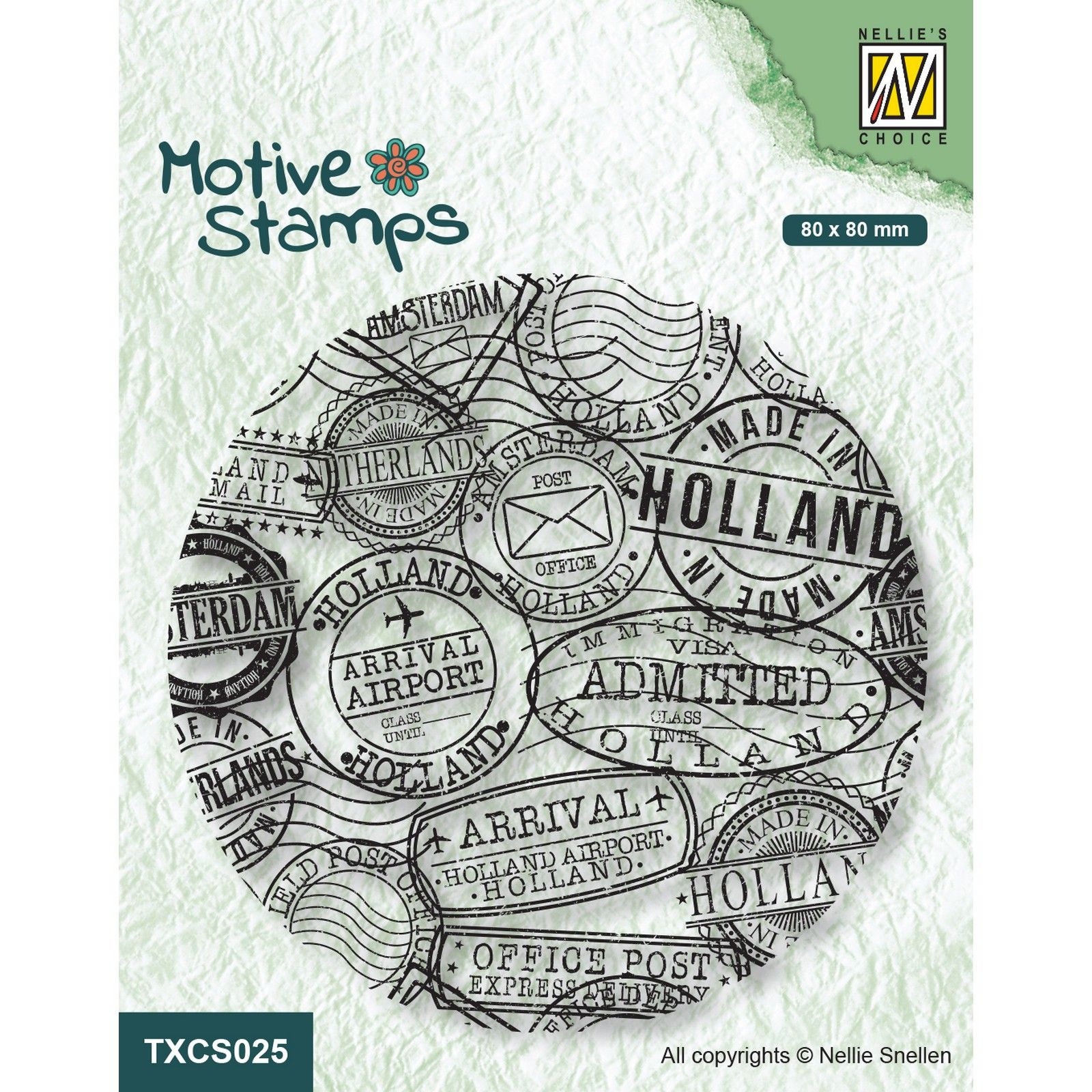 Nellie's Choice • Motive Clear Stamps Postmarks