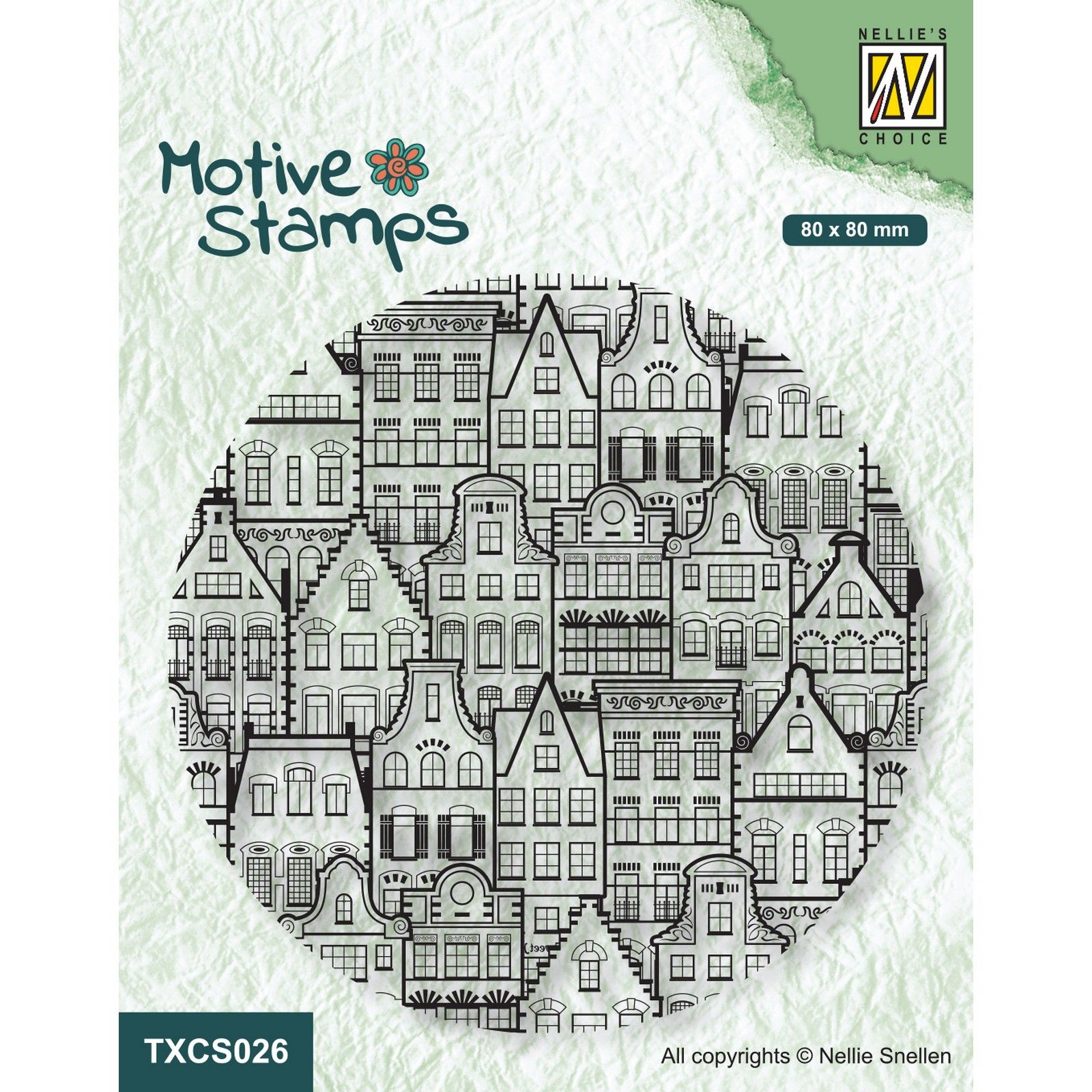 Nellie's Choice • Motive Clear Stempels Dancing Houses