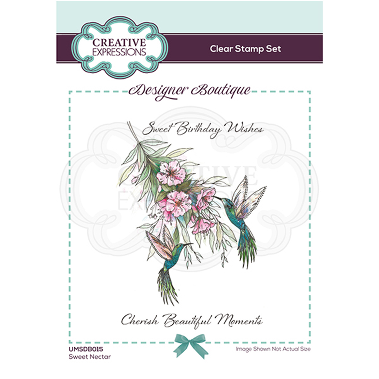 Creative Expressions • Clear stempel Sweet nectar